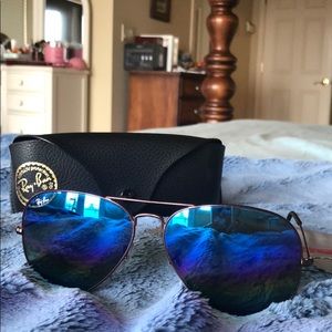 Rayban rainbow sunglasses